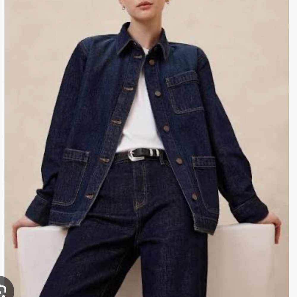 Banana Republic Denim Chore Jacket - Picture 4 of 4